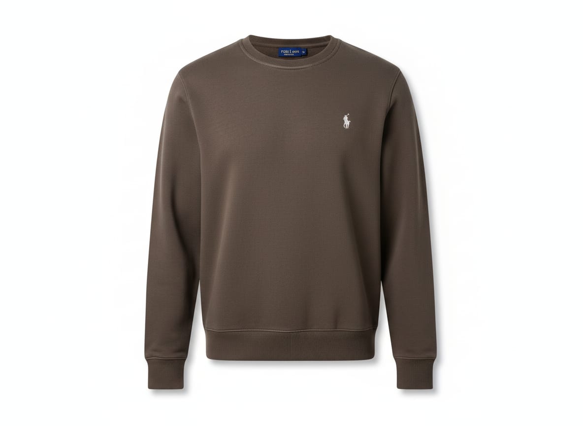 POLO RALPH LAUREN Maplewood Amber Classic Fit Textured Sweatshirt