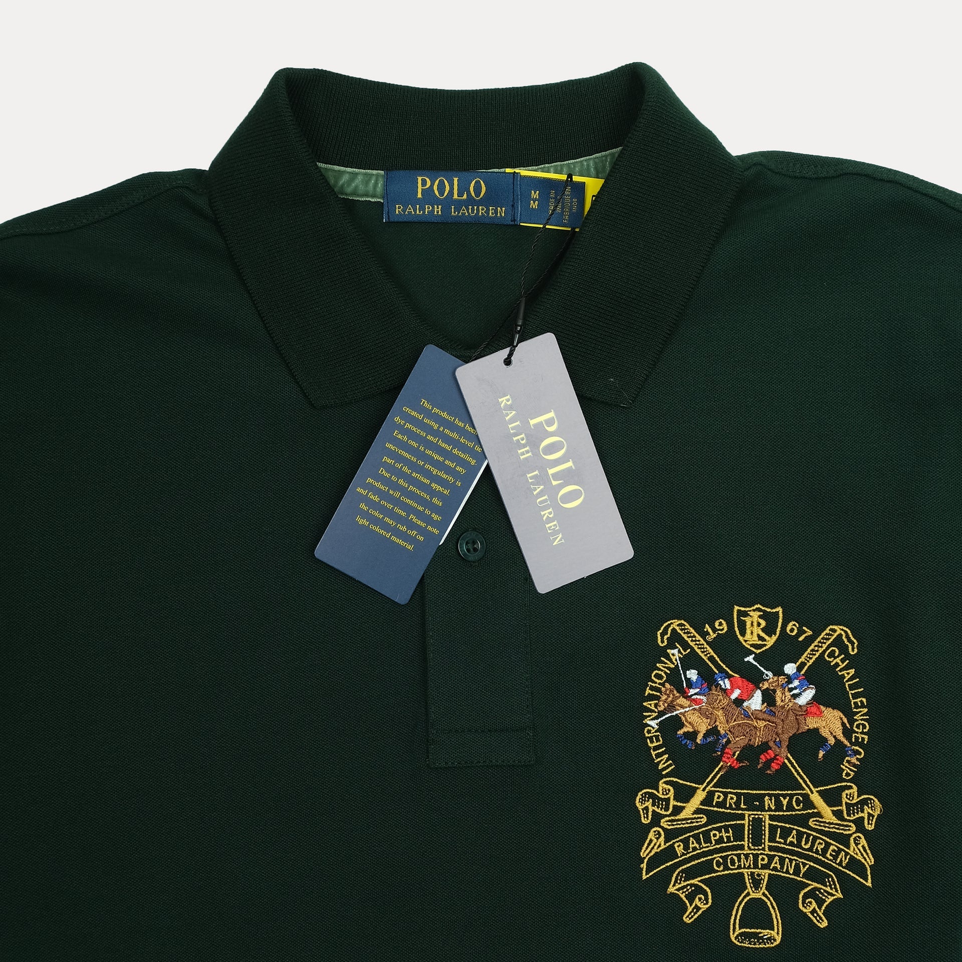 POLO RALPH LAUREN Enchanted Forest Tailored Fit Short Sleeve Piqué Polo Shirt