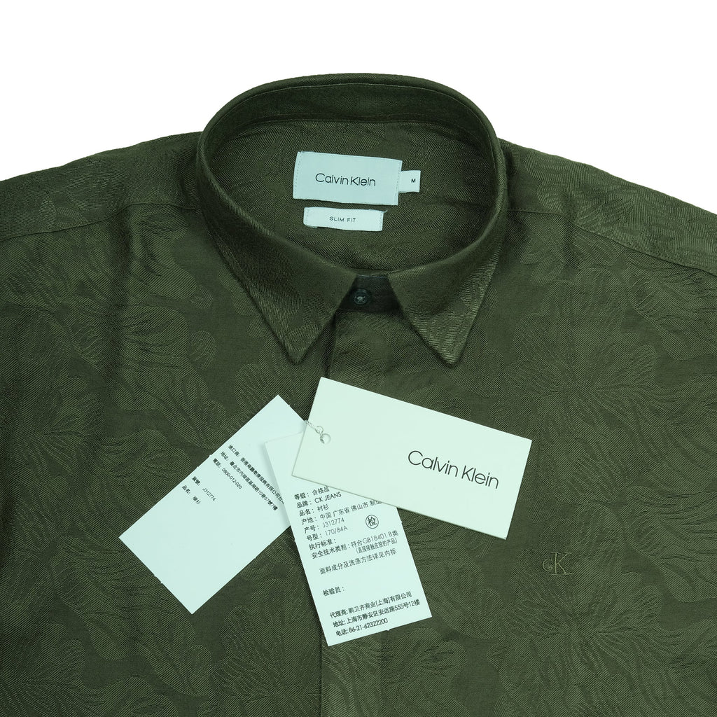 CALVIN KLEIN Enchanted Forest Slim Fit Long Sleeve Shirt