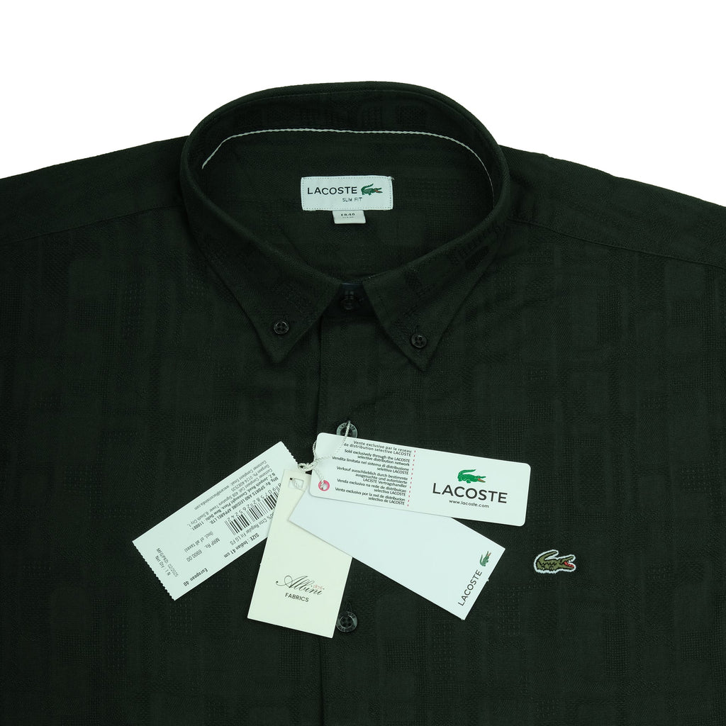 LACOSTE Forest Whisper Classic Fit Long Sleeve Button-Up Shirt