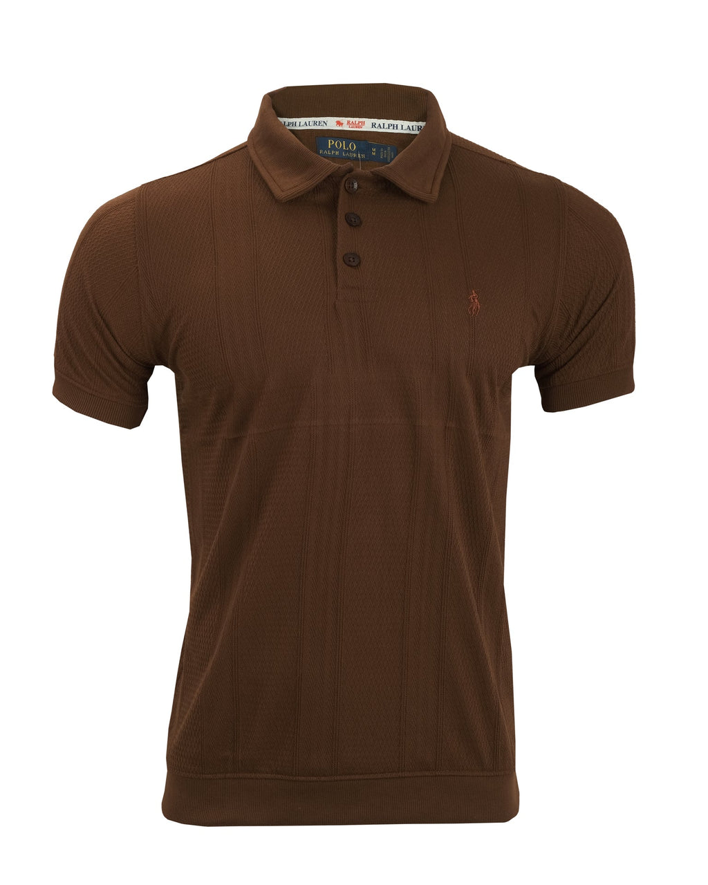 RALPH LAUREN Rustic Chestnut Classic Fit Short Sleeve Polo Shirt
