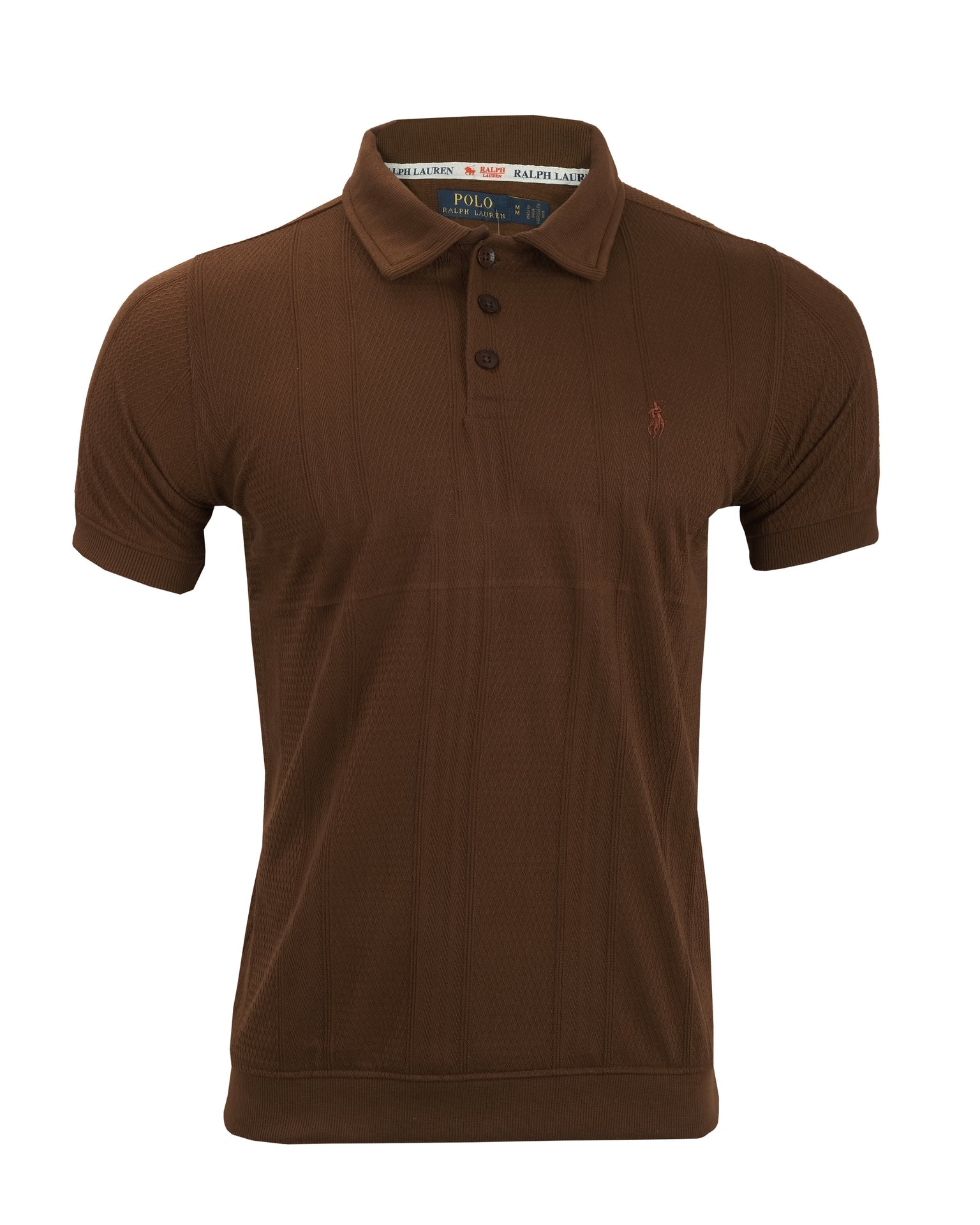 RALPH LAUREN Rustic Chestnut Classic Fit Short Sleeve Polo Shirt