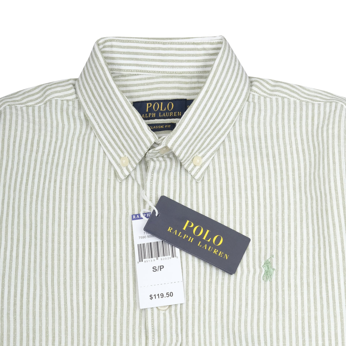 POLO RALPH LAUREN Ocean Breeze Classic Fit Striped Button-Down Shirt
