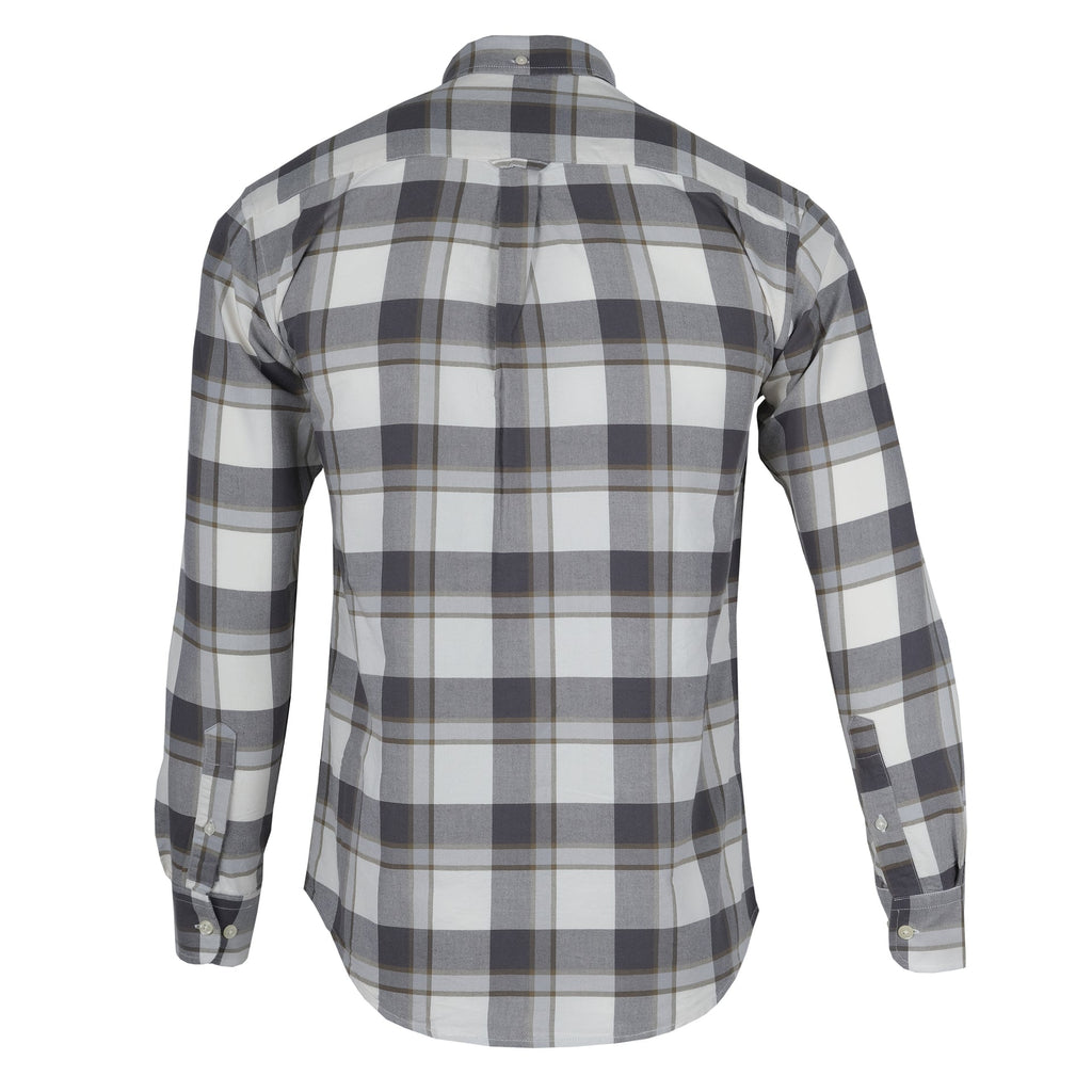 GANT Urban Slate Classic Fit Plaid Button-Up Shirt