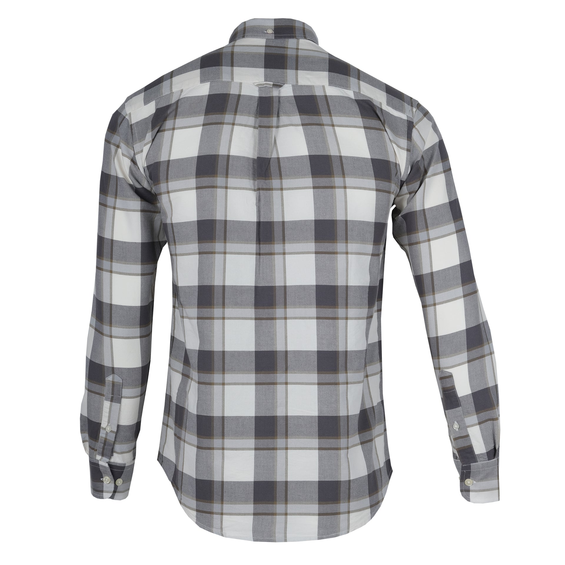 GANT Urban Slate Classic Fit Plaid Button-Up Shirt