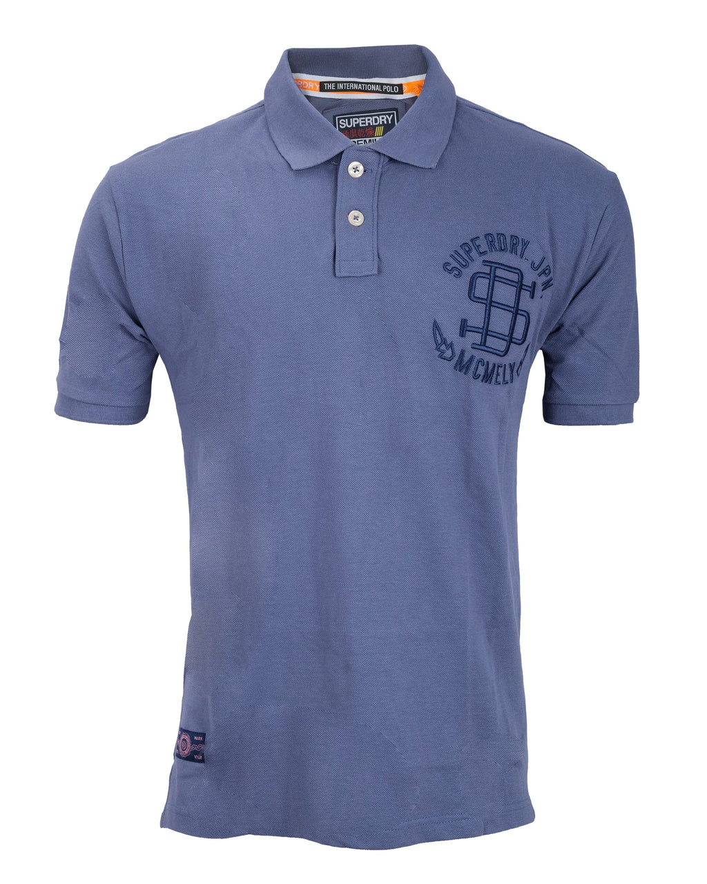 SUPERDRY Ocean Breeze Slim Fit Embroidered Polo Shirt