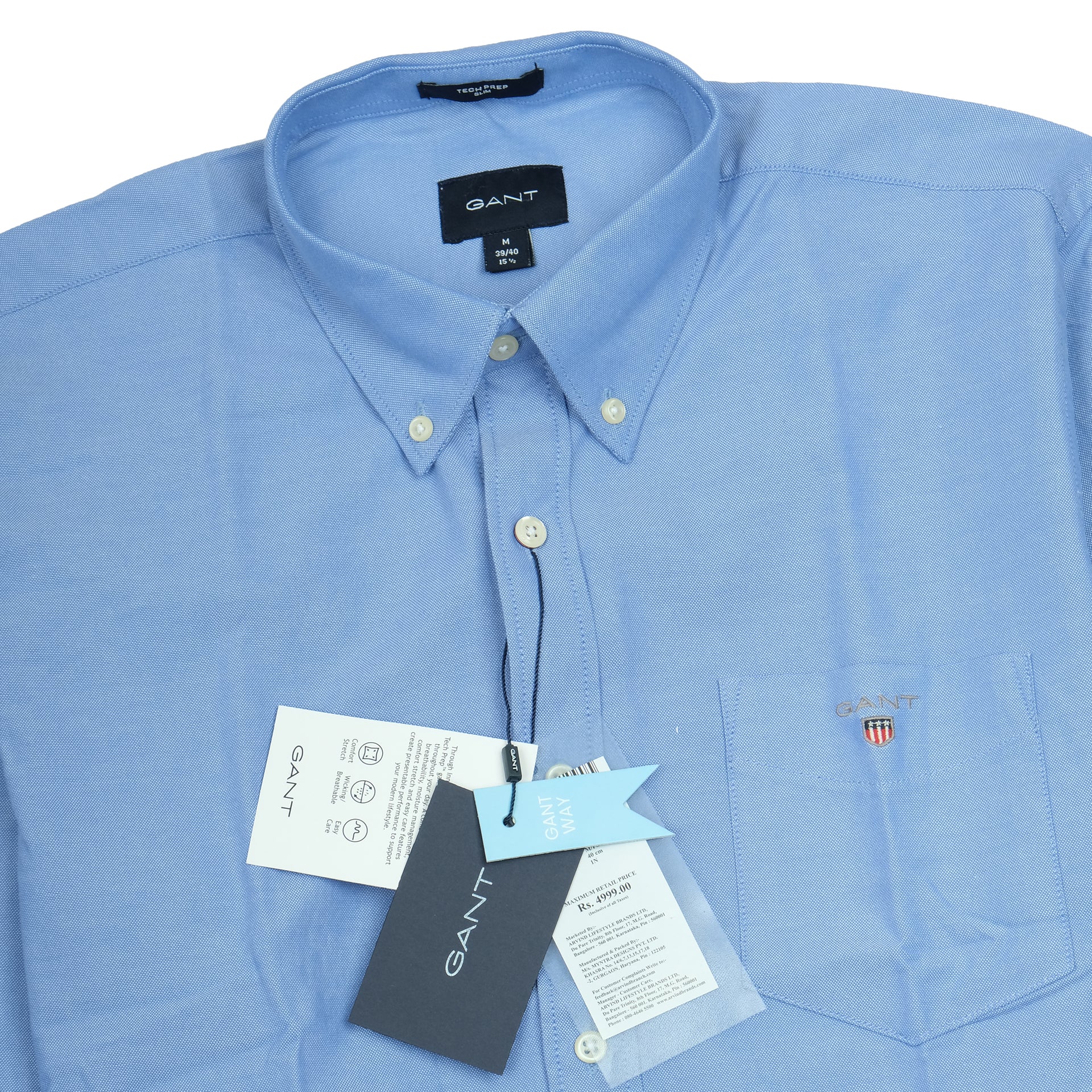 GANT Azure Breeze Classic Fit Button-Down Shirt