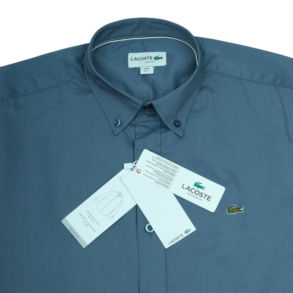 LACOSTE Ocean Breeze Classic Fit Long Sleeve Button-Up Shirt