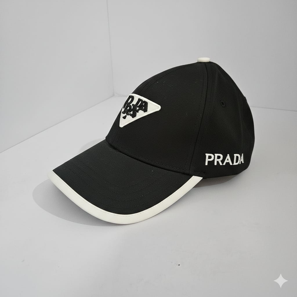 PRADA Onyx Luxe Signature Cap