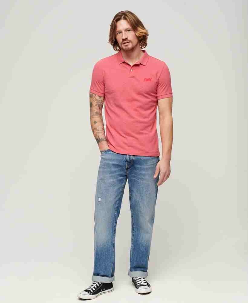 Superdry Soft Coral Classic Polo Shirt
