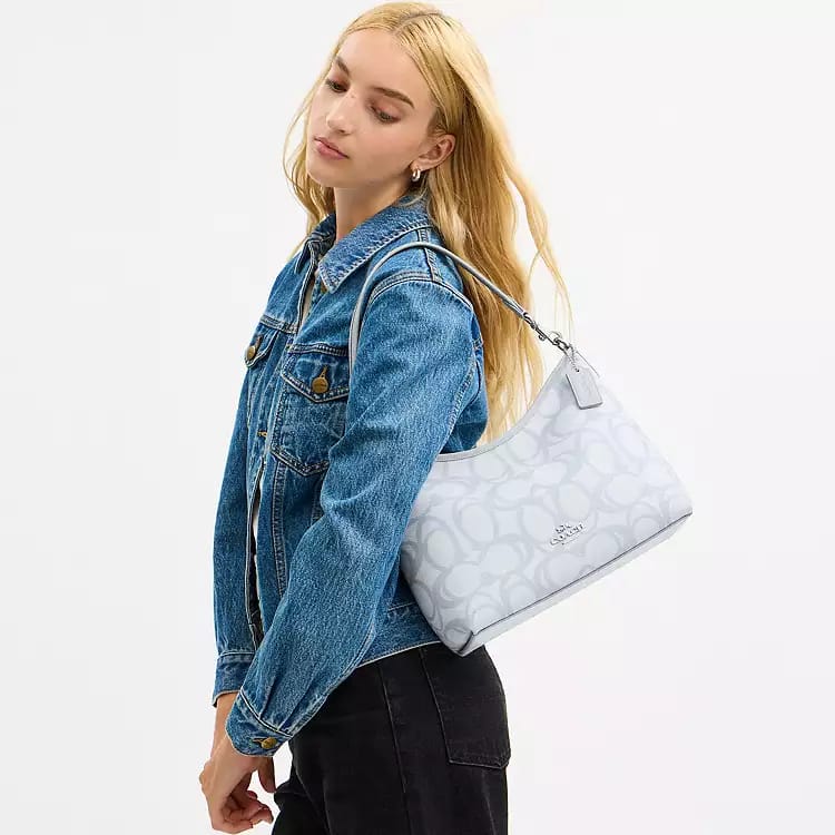 Coach Signature Hobo Bag (IMPORTED)