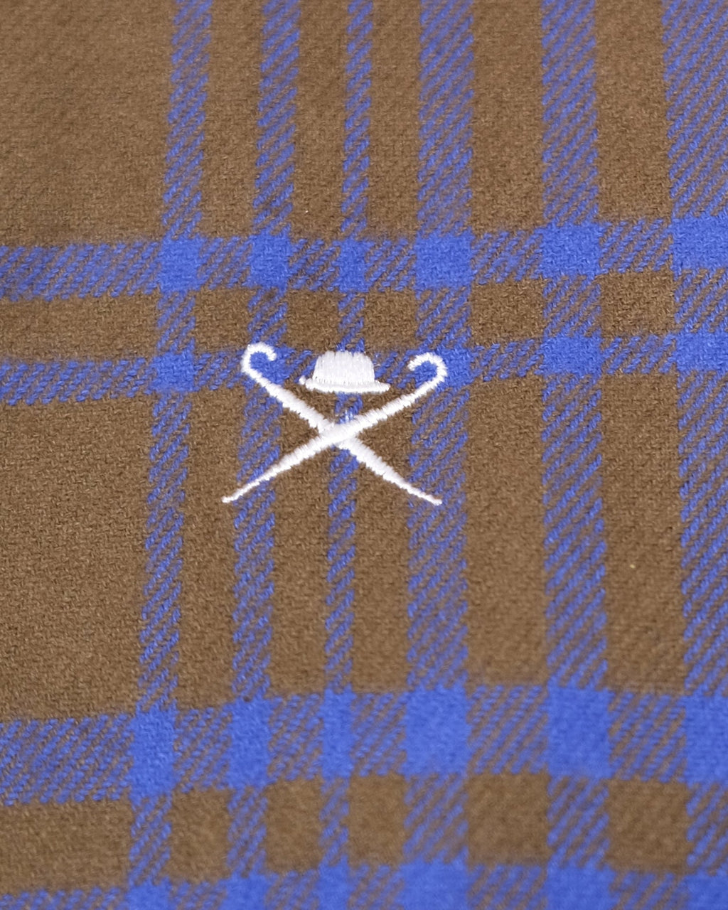 HACKETT LONDON Rustic Chestnut Slim Fit Brushed Cotton Button-Down Shirt