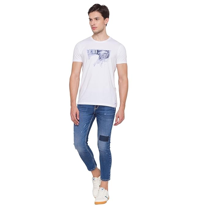Spykar Distressed Denim Jeans