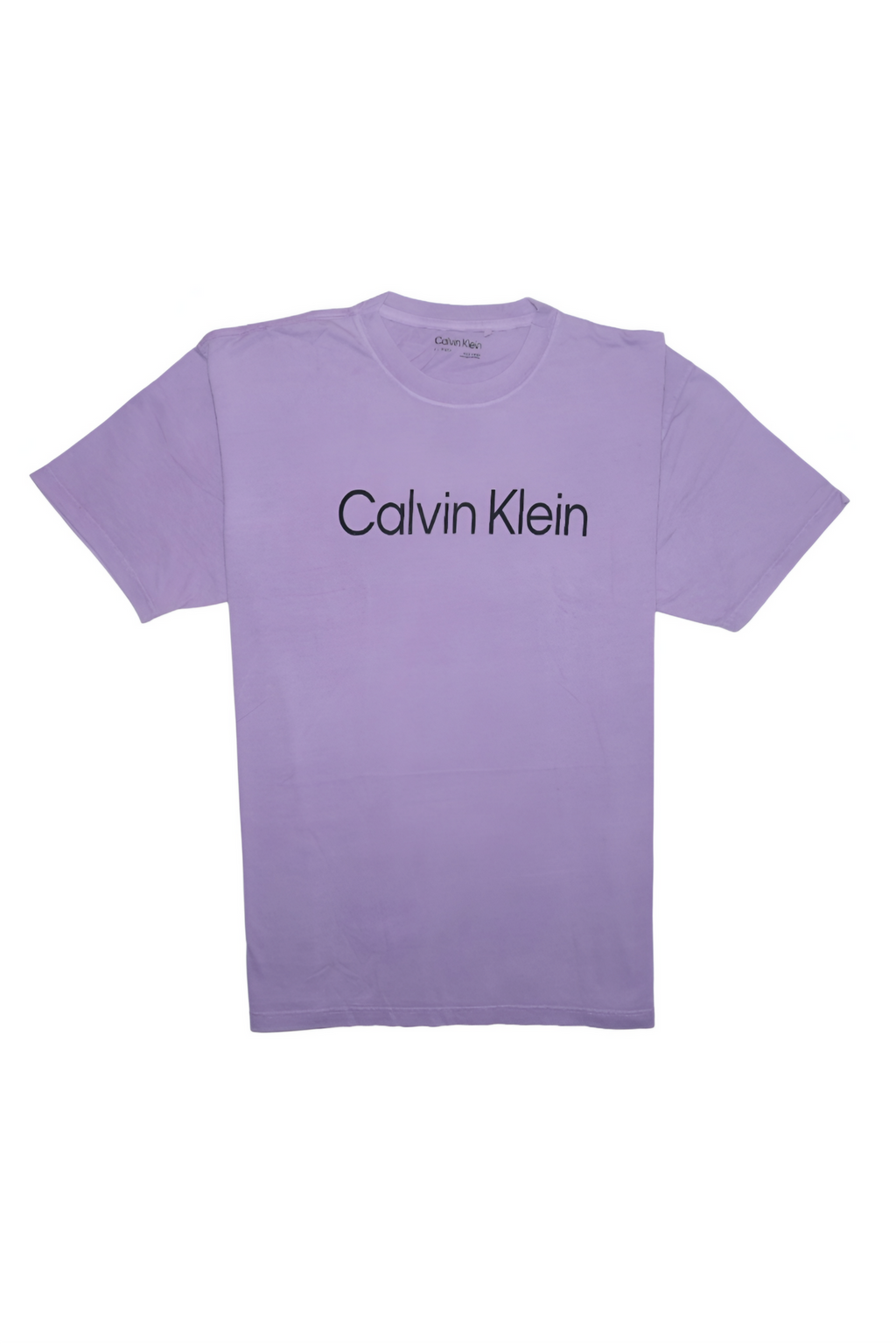 Calvin Klein Logo Graphic Tee in Lavender
