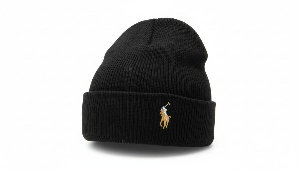 Polo Ralph Lauren Classic Knit Beanie with Logo