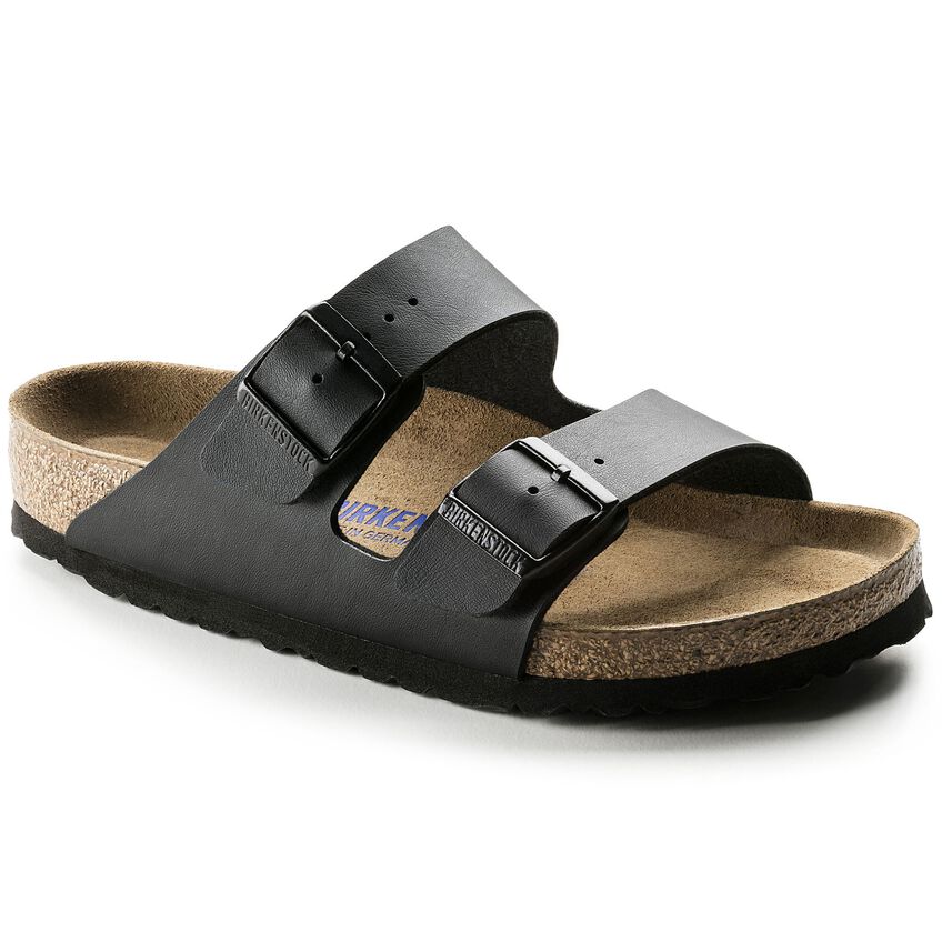 Birkenstock Classic Comfort Sandals in Midnight Black