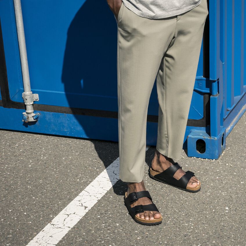 Birkenstock Classic Comfort Sandals in Midnight Black
