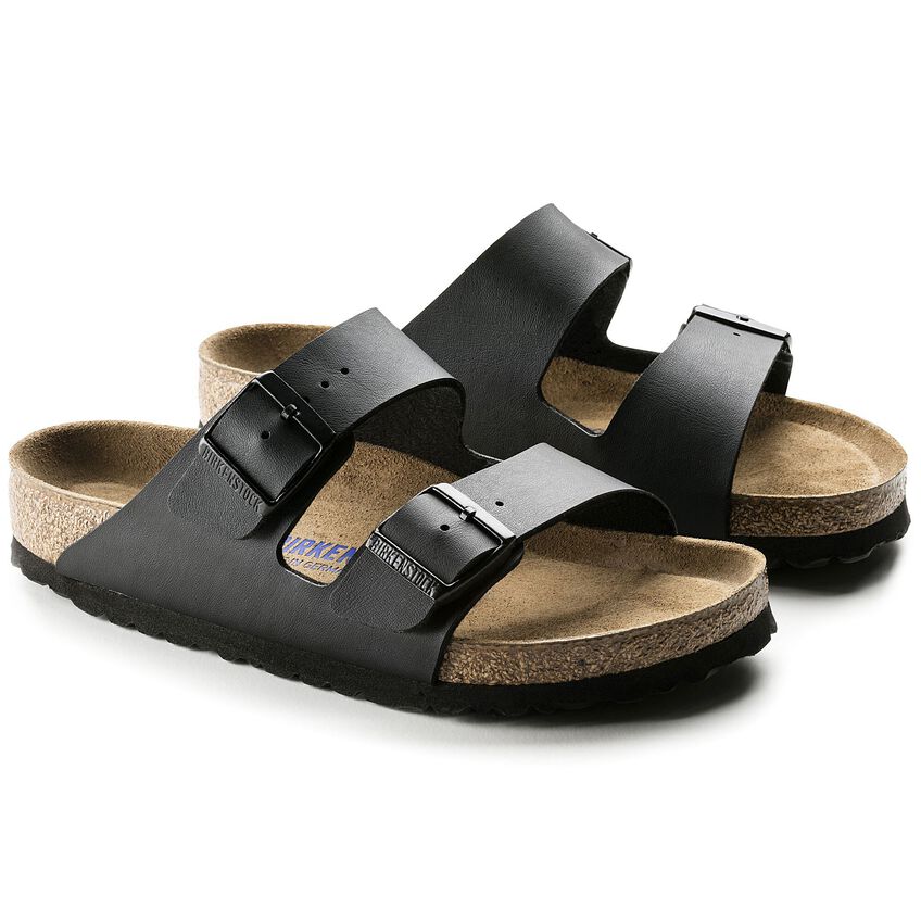 Birkenstock Classic Comfort Sandals in Midnight Black
