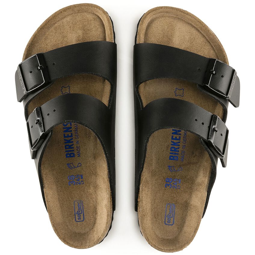 Birkenstock Classic Comfort Sandals in Midnight Black