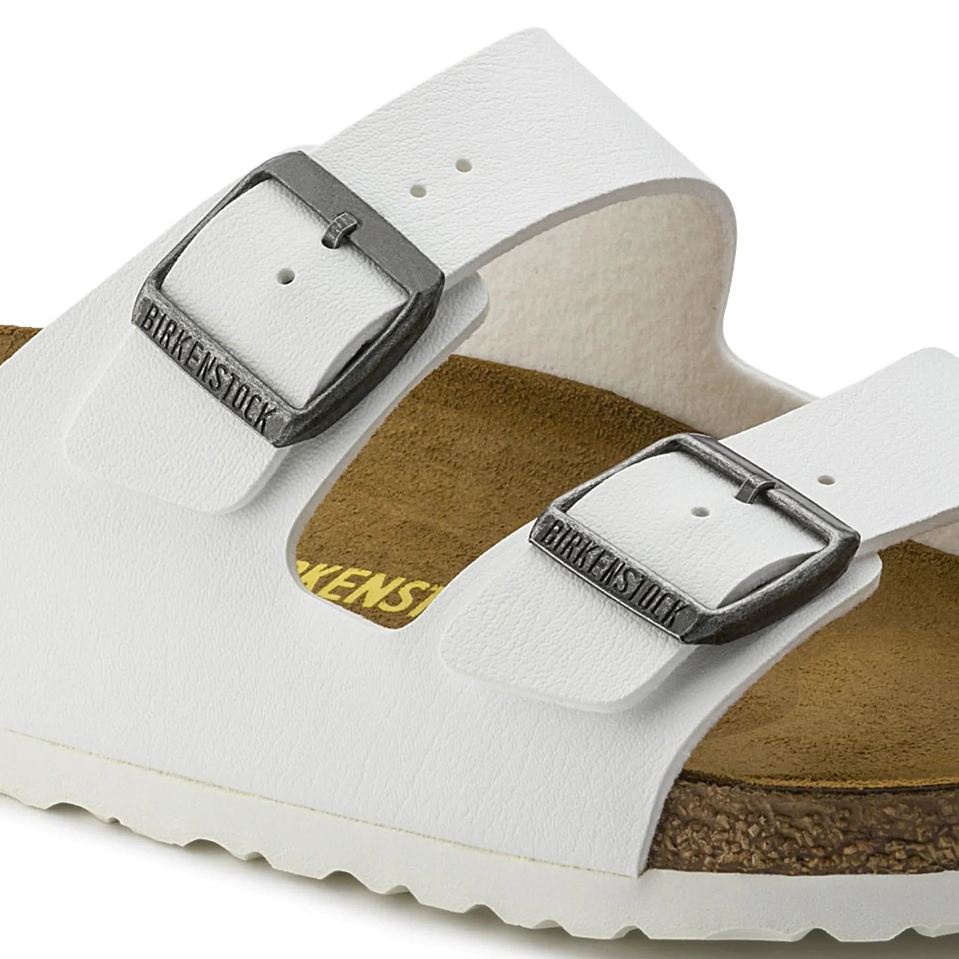 BIRKENSTOCK Ethereal Ivory Classic Two-Strap Sandals