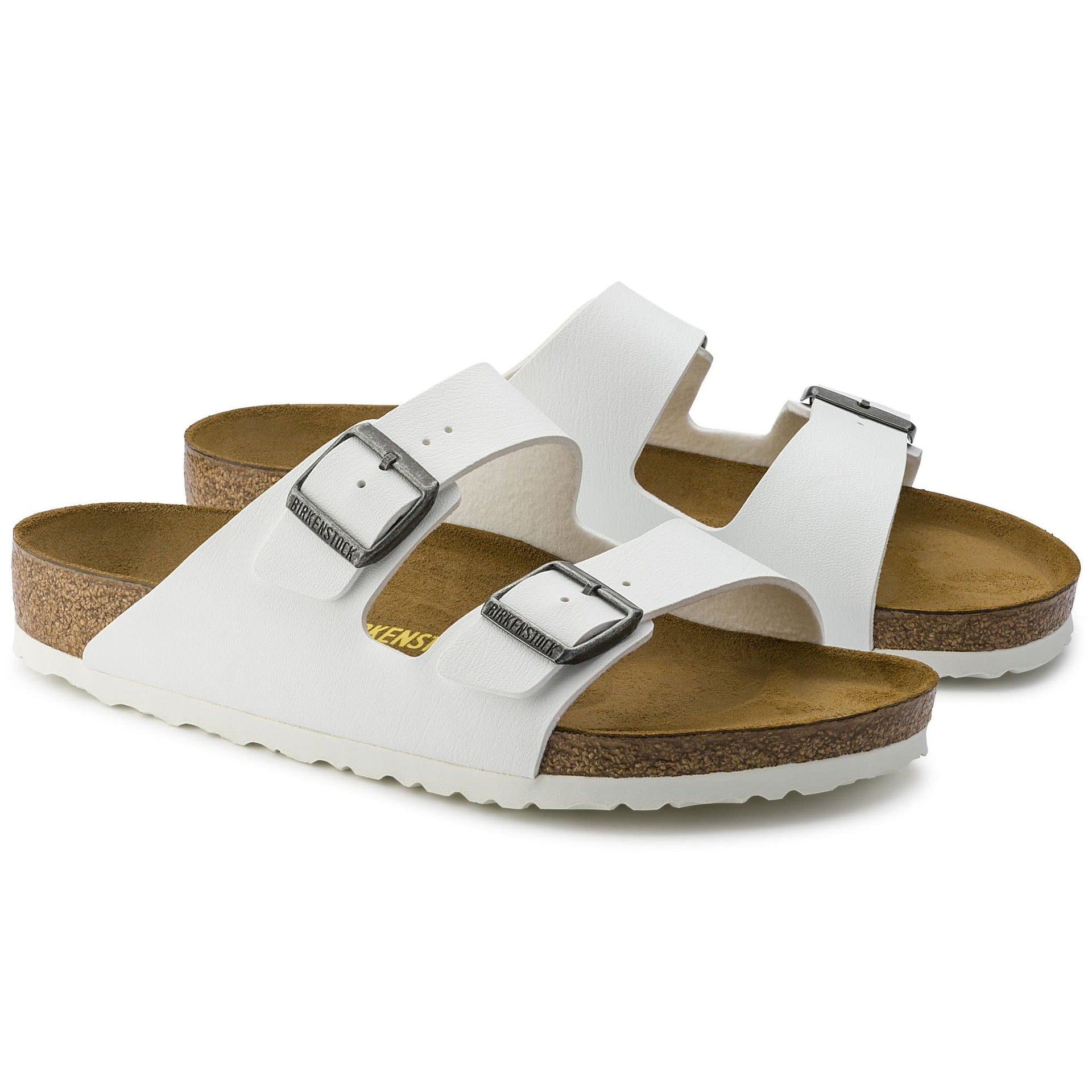BIRKENSTOCK Ethereal Ivory Classic Two-Strap Sandals