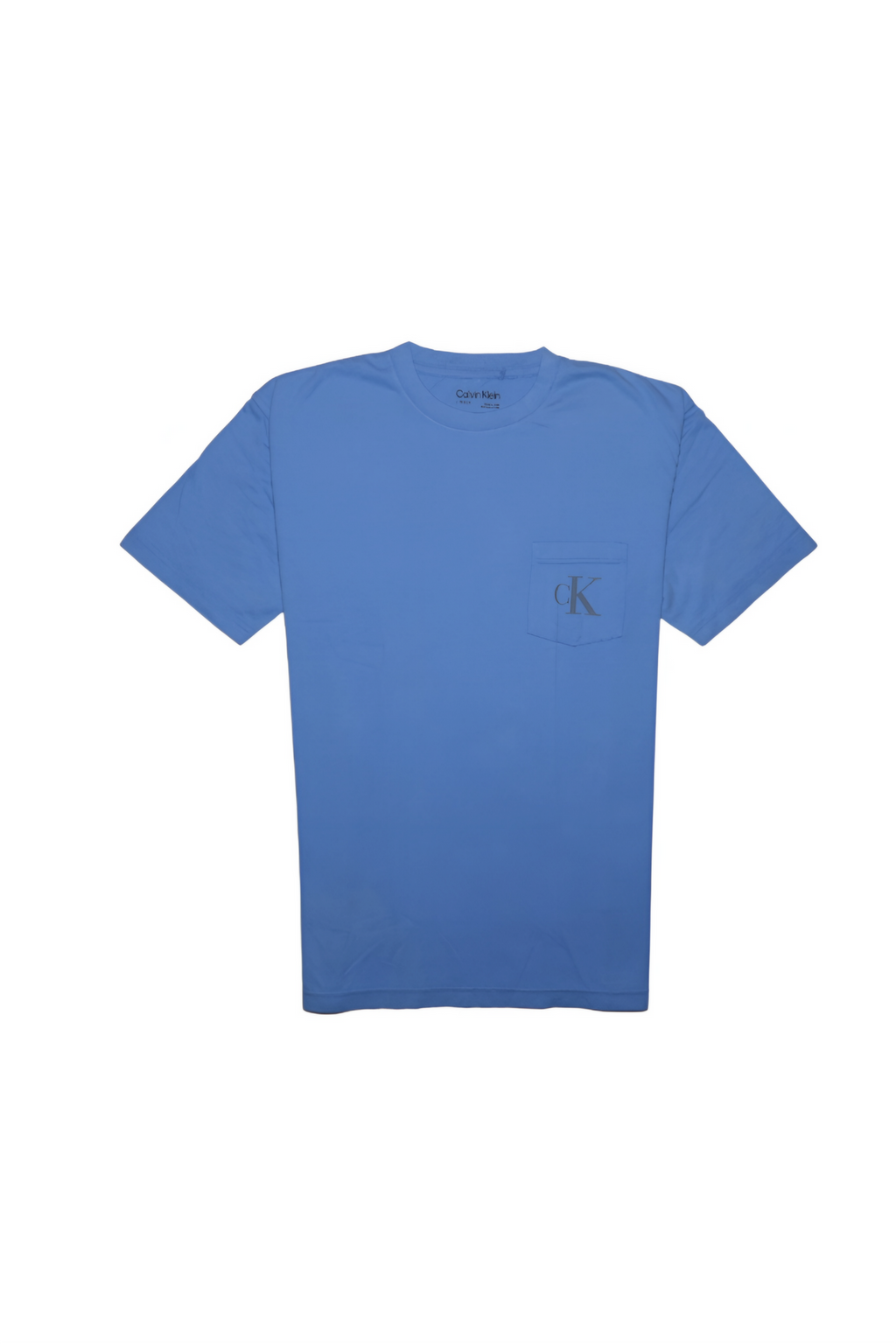 Calvin Klein Classic Pocket Tee in Sky Blue
