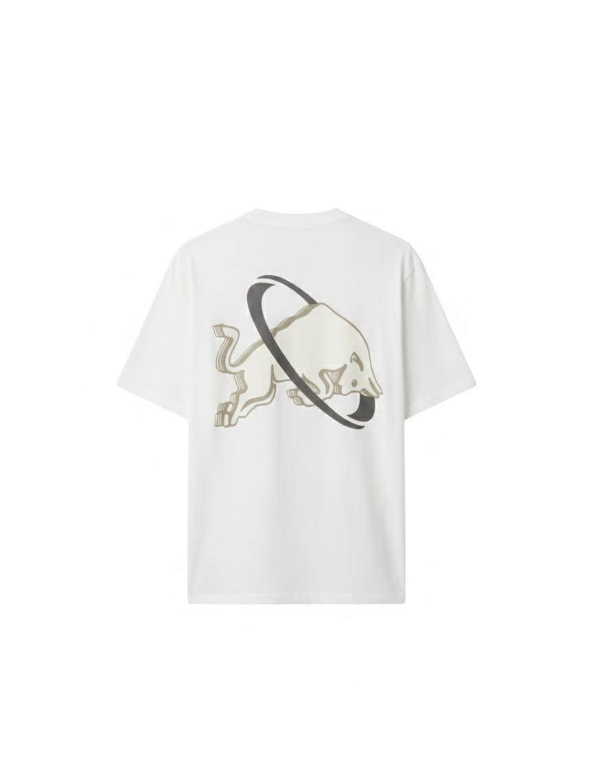 HUGO BOSS x RED BULL  Bull Graphic Drop Shoulder T-Shirt