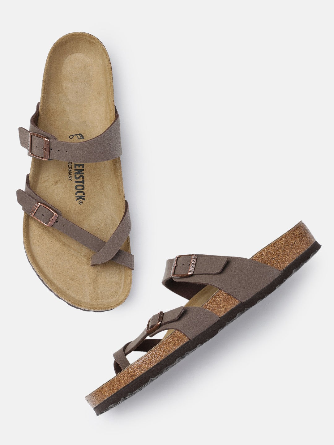 Birkenstock Elegant Espresso Strapped Sandals