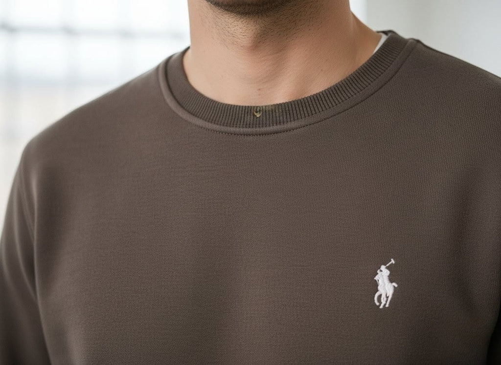 POLO RALPH LAUREN Maplewood Amber Classic Fit Textured Sweatshirt
