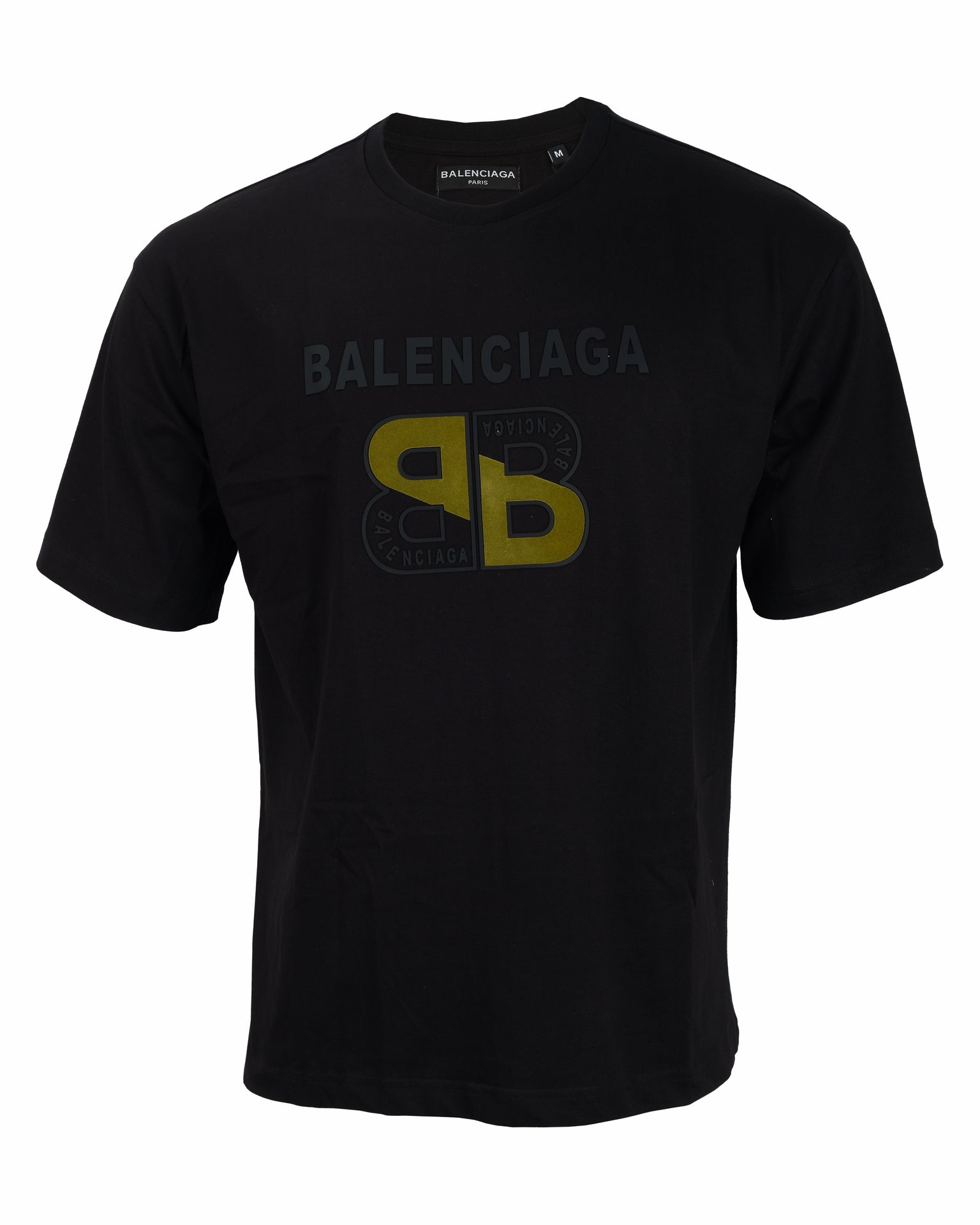 BALENCIAGA Midnight Obsidian Classic Fit Graphic Tee