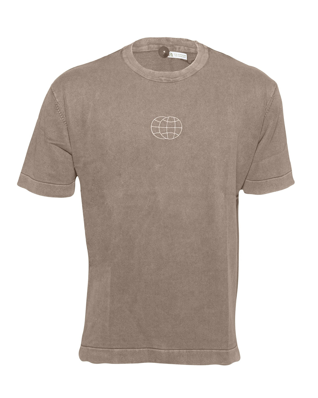 ZARA Desert Mirage Relaxed Fit Short Sleeve Tee