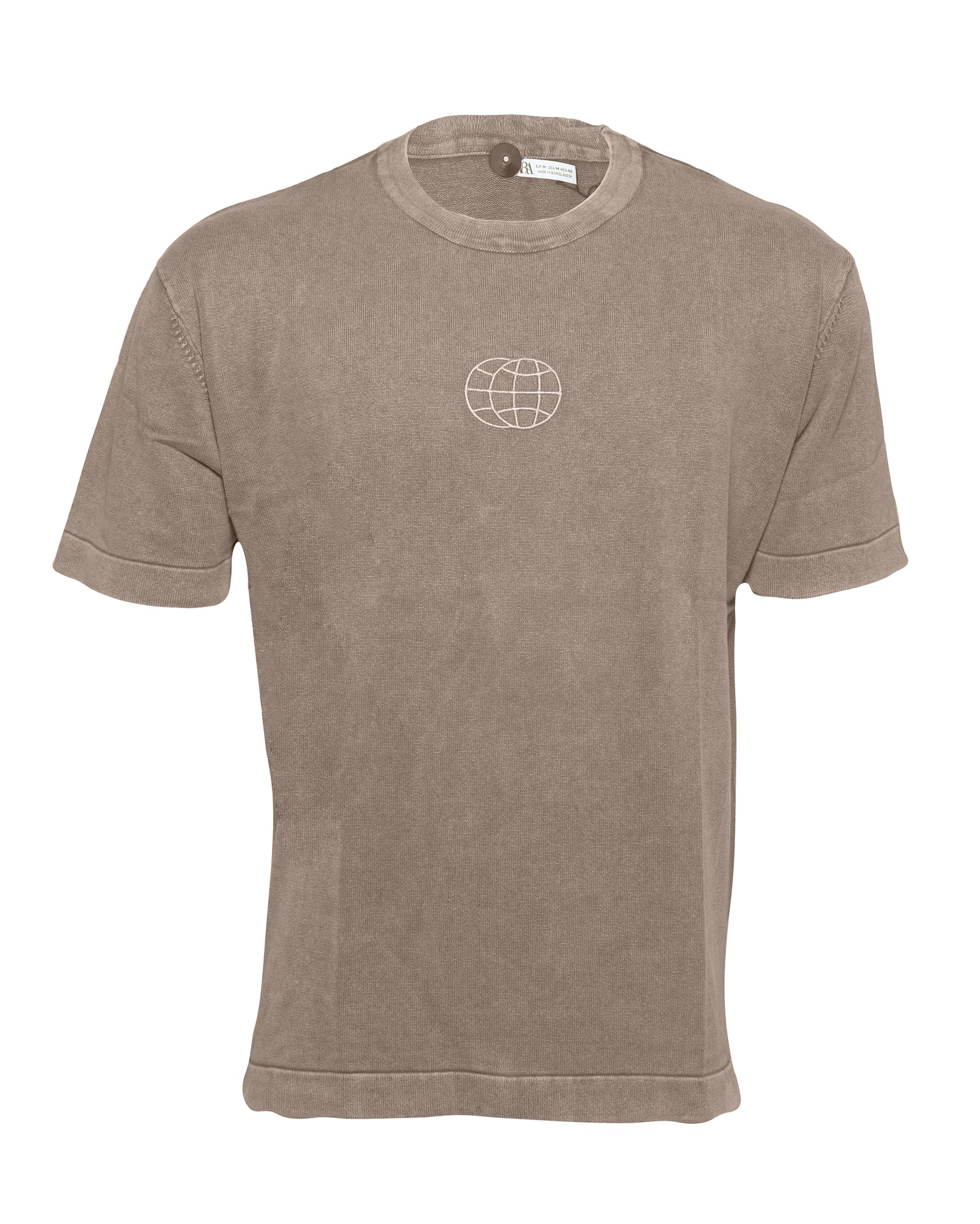 ZARA Desert Mirage Relaxed Fit Short Sleeve Tee