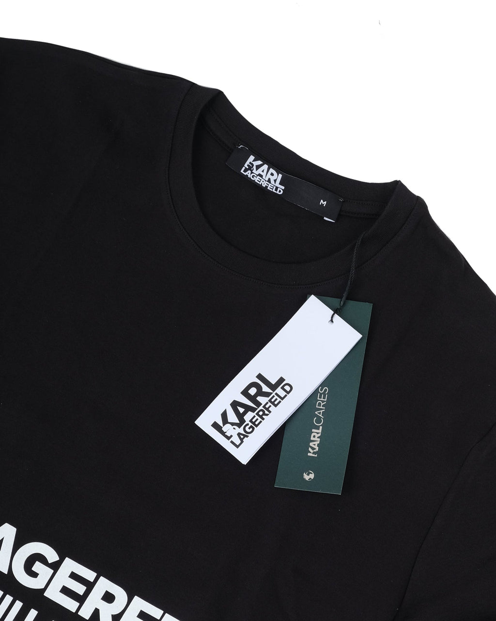 KARL LAGERFELD Midnight Noir Classic Fit Short Sleeve Tee
