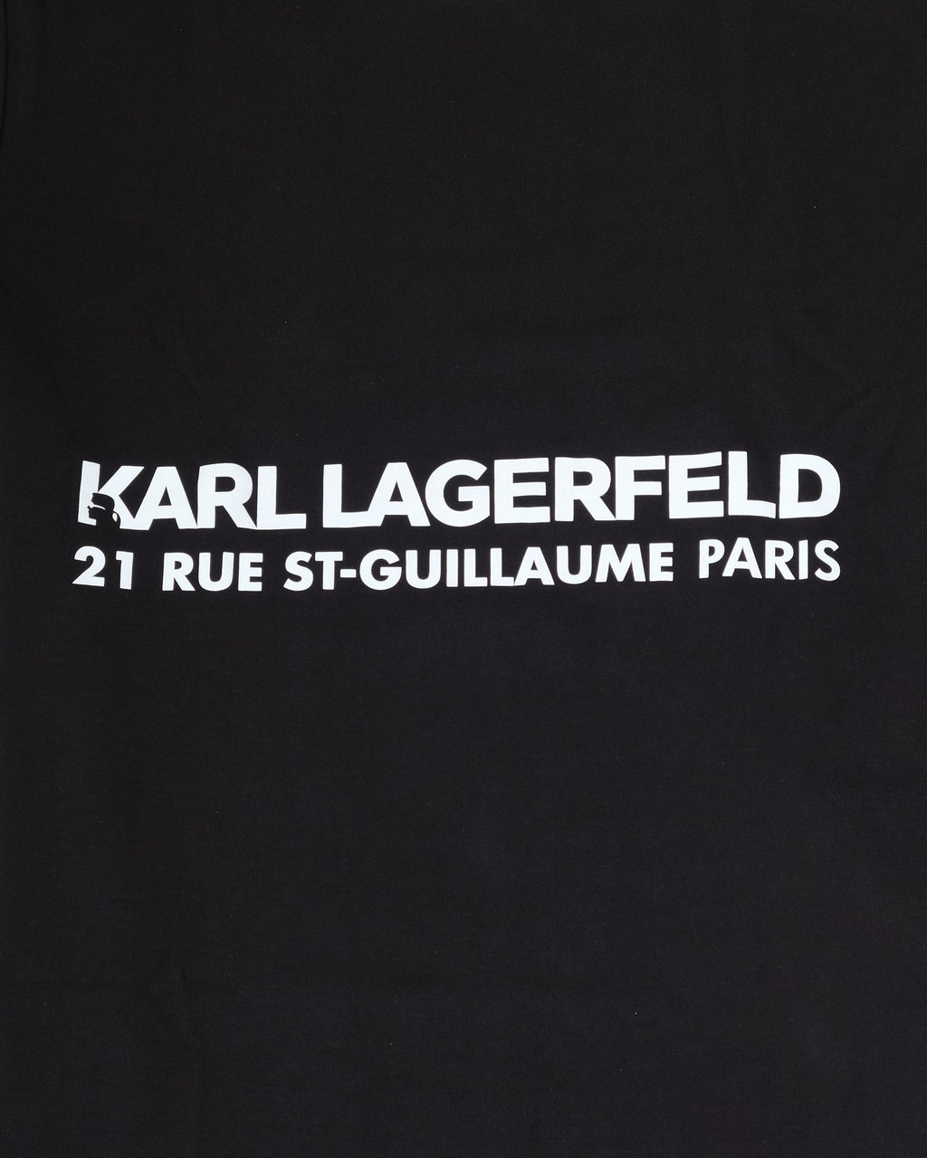 KARL LAGERFELD Midnight Noir Classic Fit Short Sleeve Tee