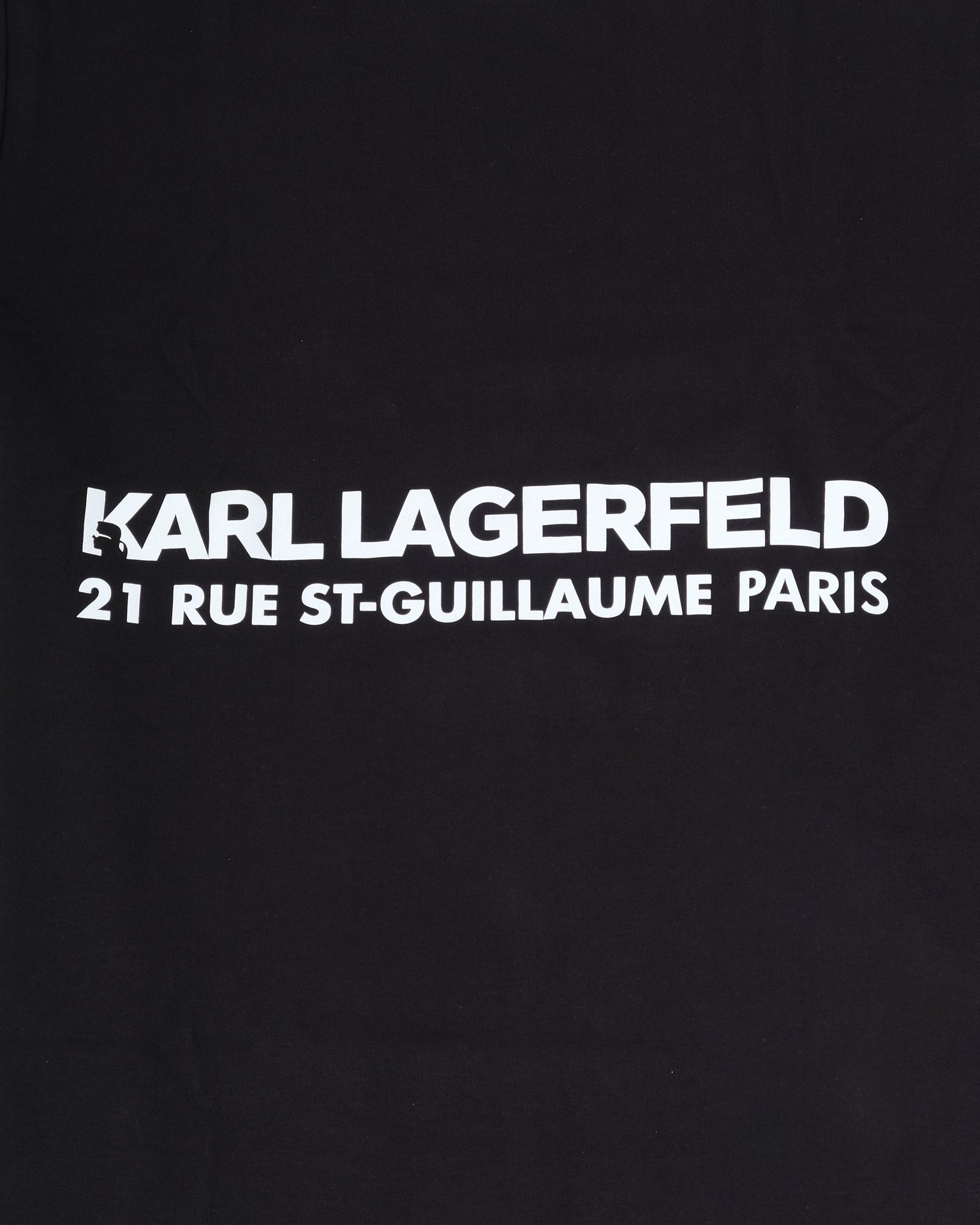 KARL LAGERFELD Midnight Noir Classic Fit Short Sleeve Tee