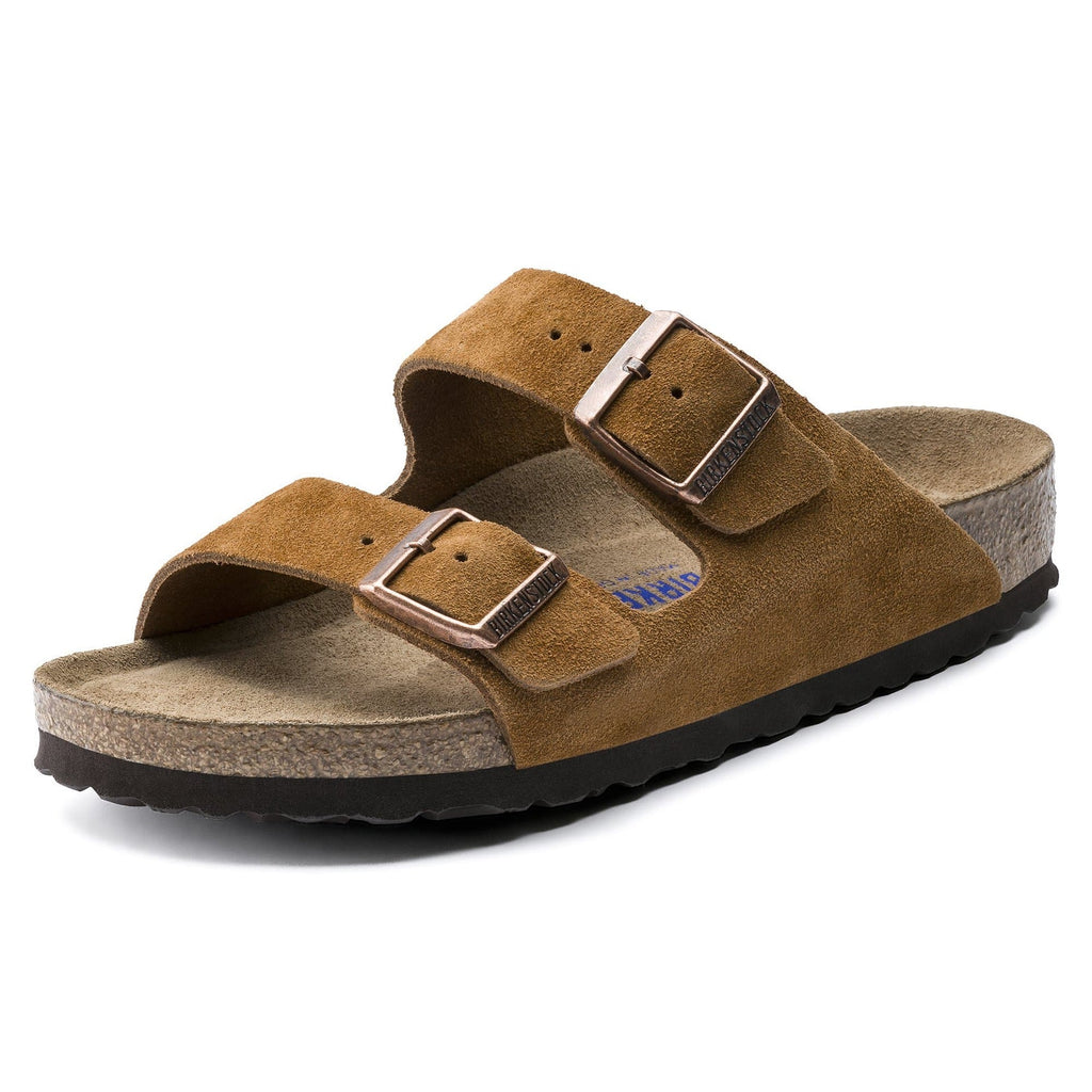 BIRKENSTOCK Rustic Chestnut Classic Fit Arizona Birko Flor Sandals
