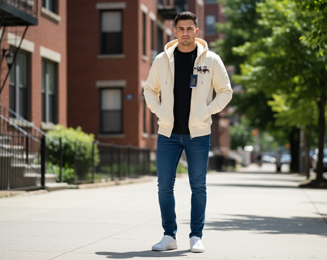 Polo Ralph Lauren Classic Logo Zip-Up Hoodie