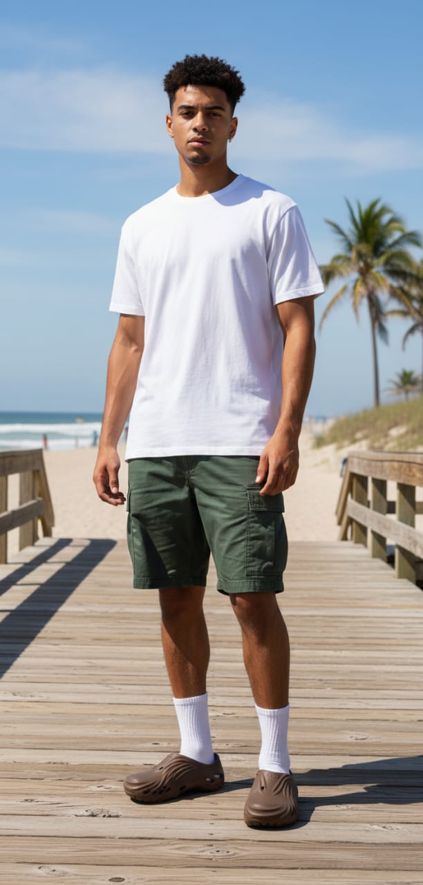 CROCS Terra Clay Fluid-Flex Wave Clogs