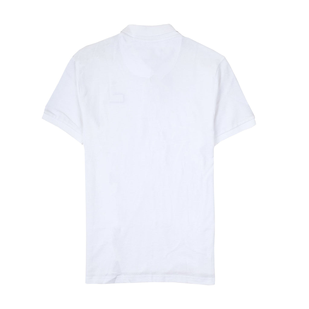 ARMANI Crystal White Slim Fit Piqu�� Polo Shirt