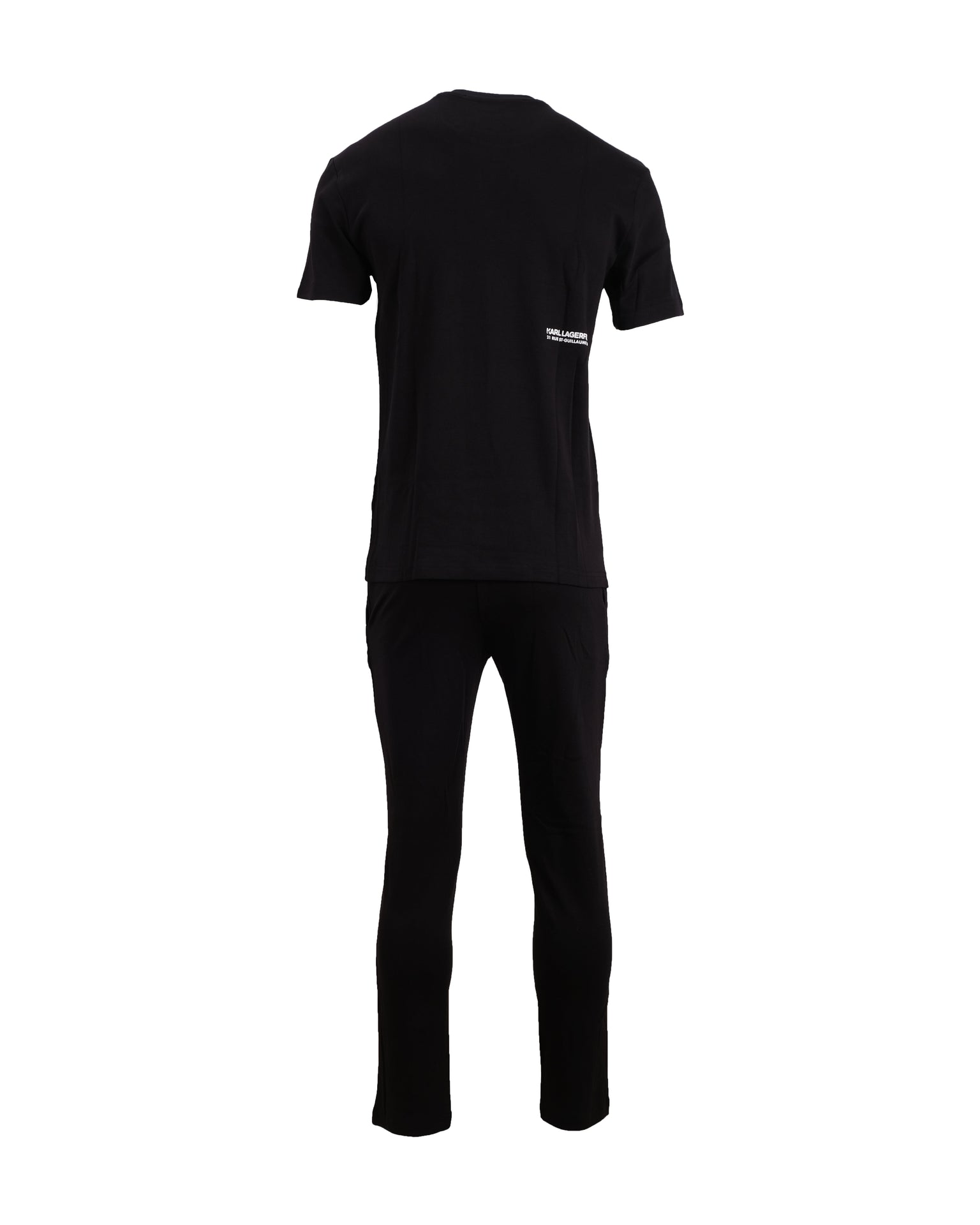 KARL LAGERFELD Midnight Noir Classic Fit Short Sleeve Tee