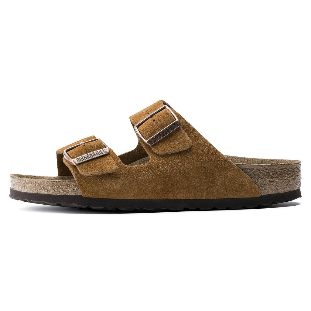 BIRKENSTOCK Rustic Chestnut Classic Fit Arizona Birko Flor Sandals