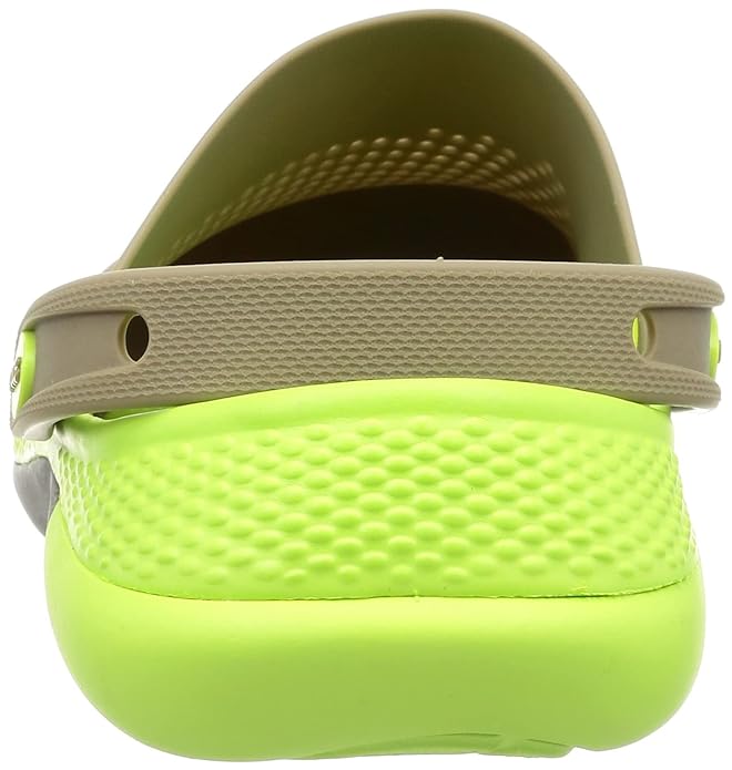 CROCS Vibrant Lime Luxe Comfort Slip-On Clog