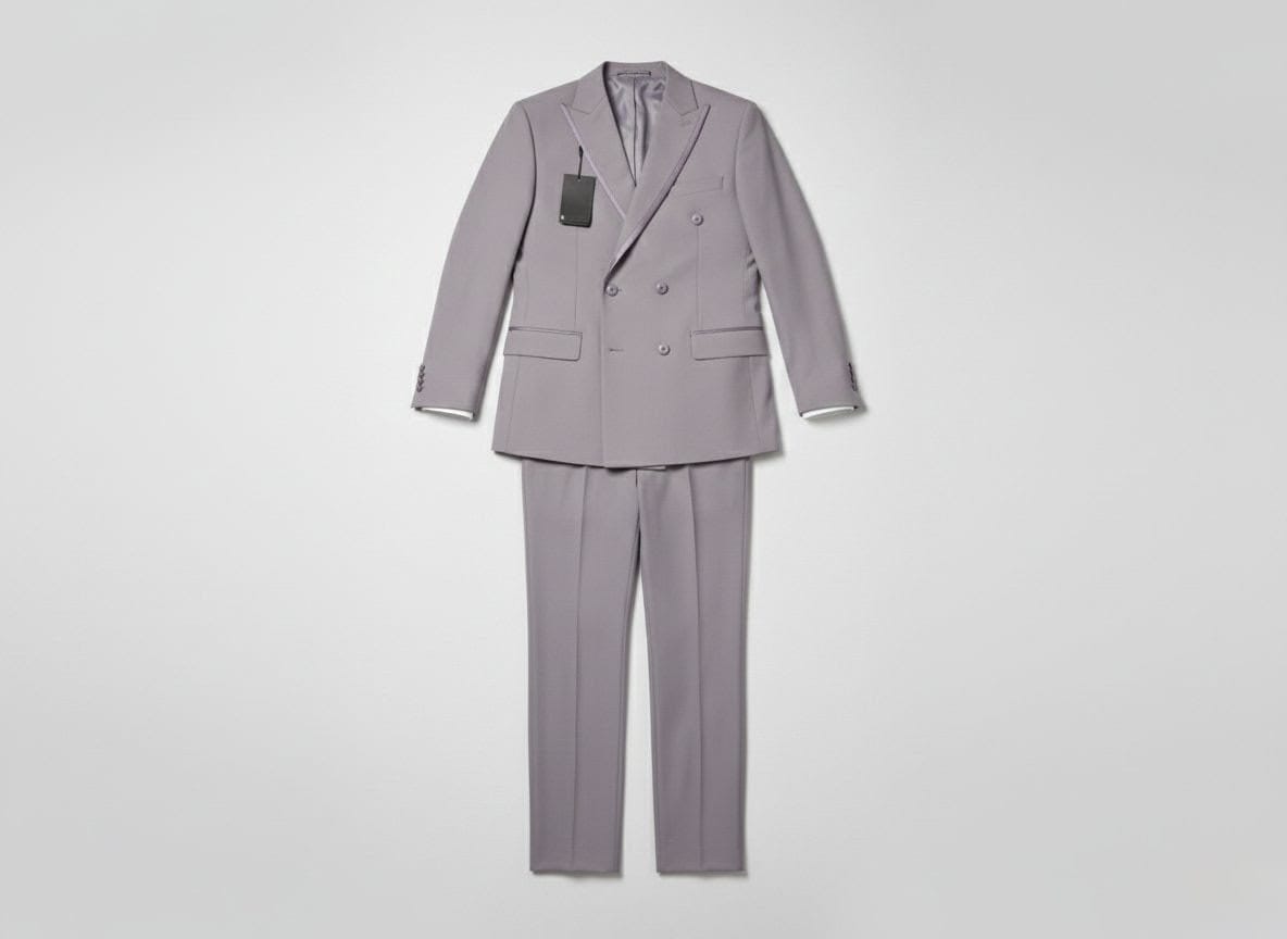 Armani Exchange-Breasted Suit in Lavender (Extremely Premium)