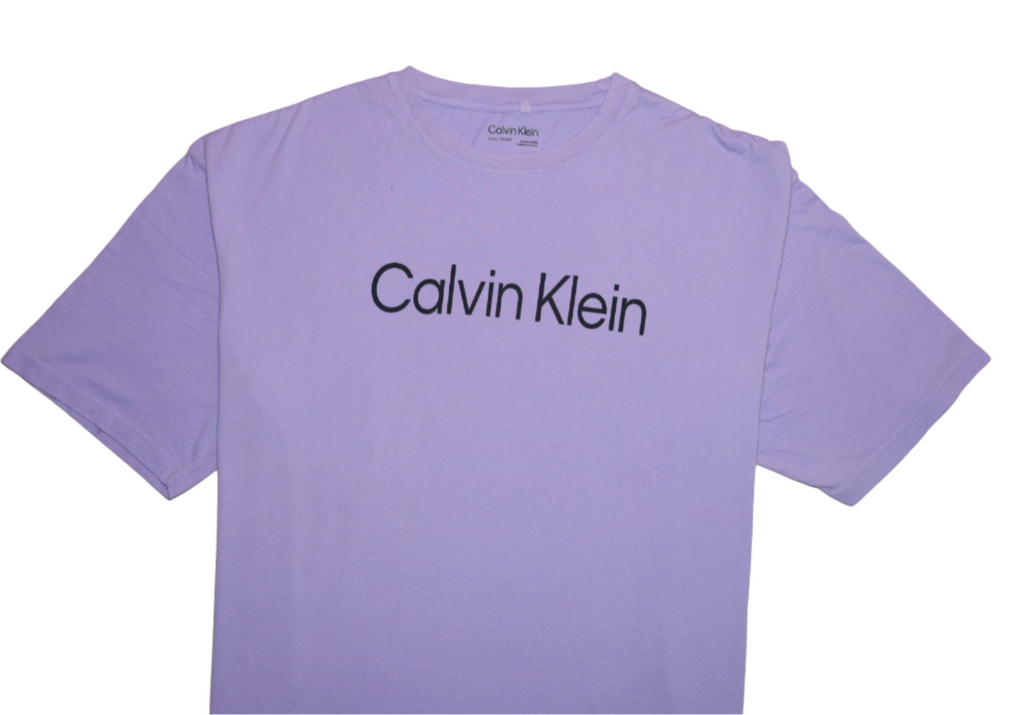 Calvin Klein Classic Logo Purple T-Shirt