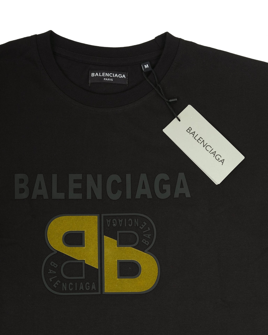 BALENCIAGA Midnight Obsidian Classic Fit Graphic Tee