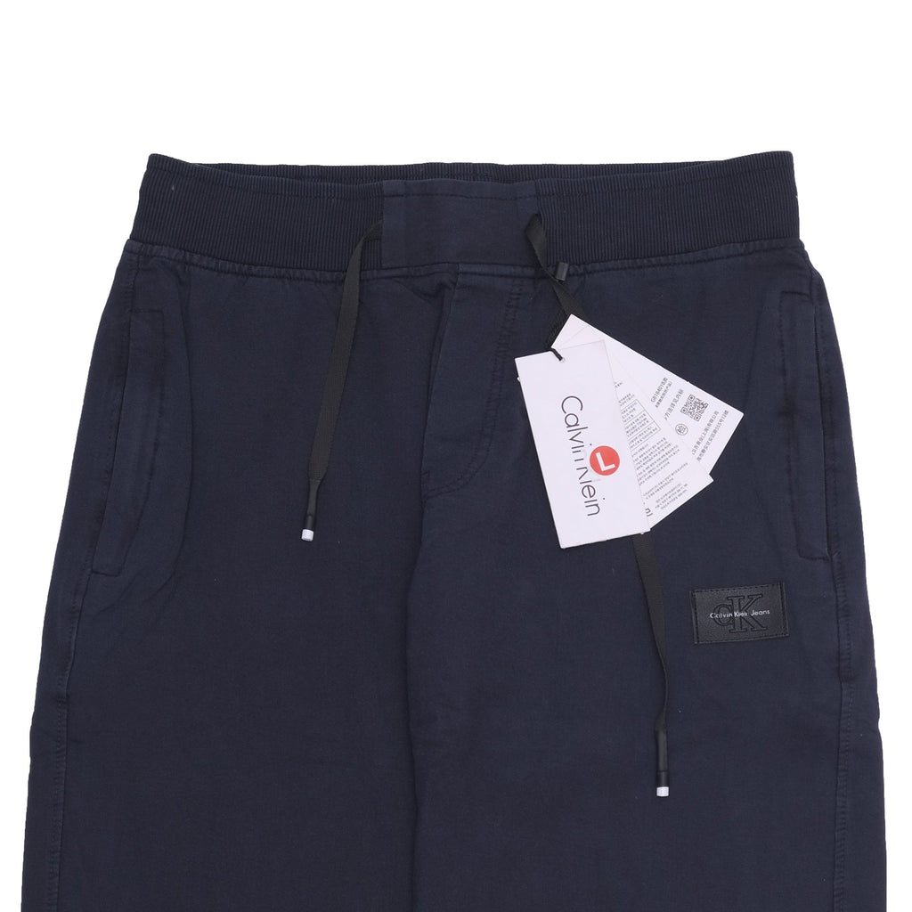 CALVIN KLEIN Midnight Navy Relaxed Fit Drawstring Cargo Pants