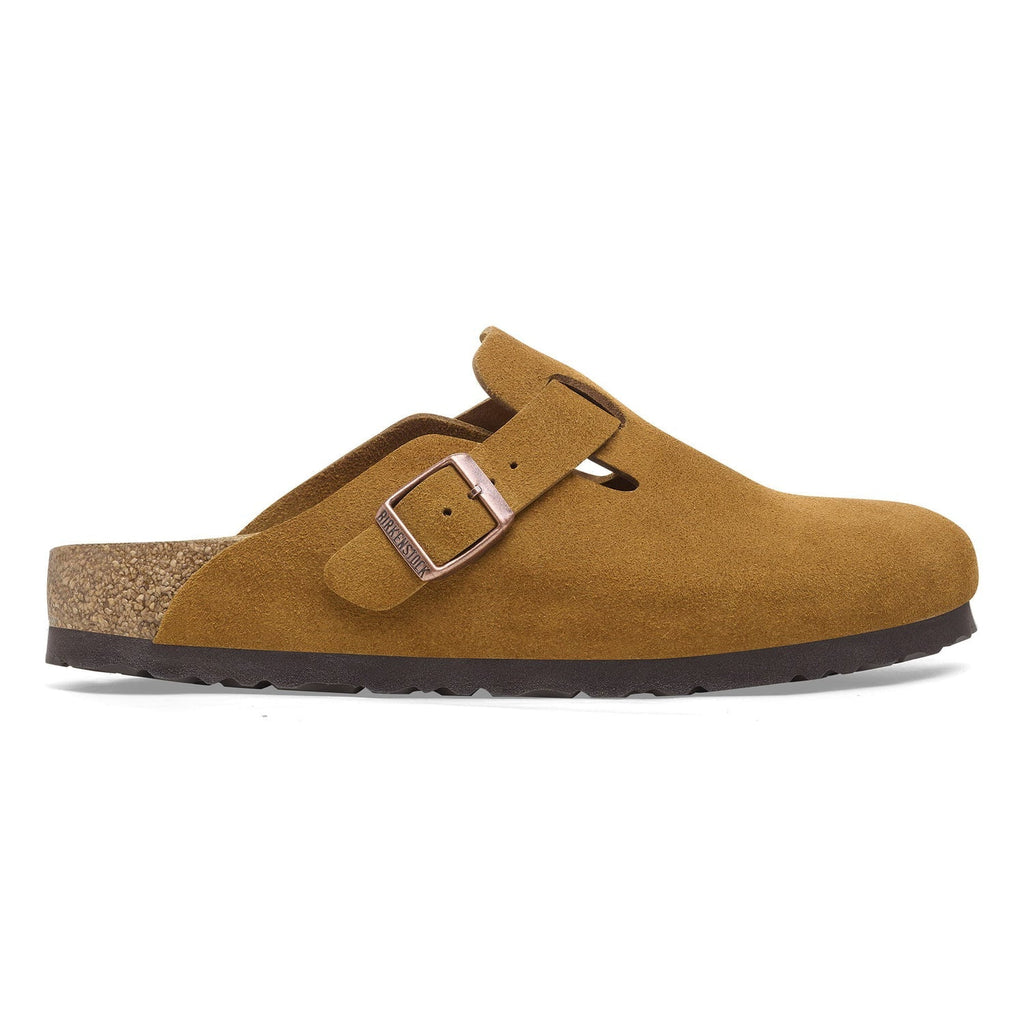 BIRKENSTOCK Thyme Suede Soft Footbed Clog