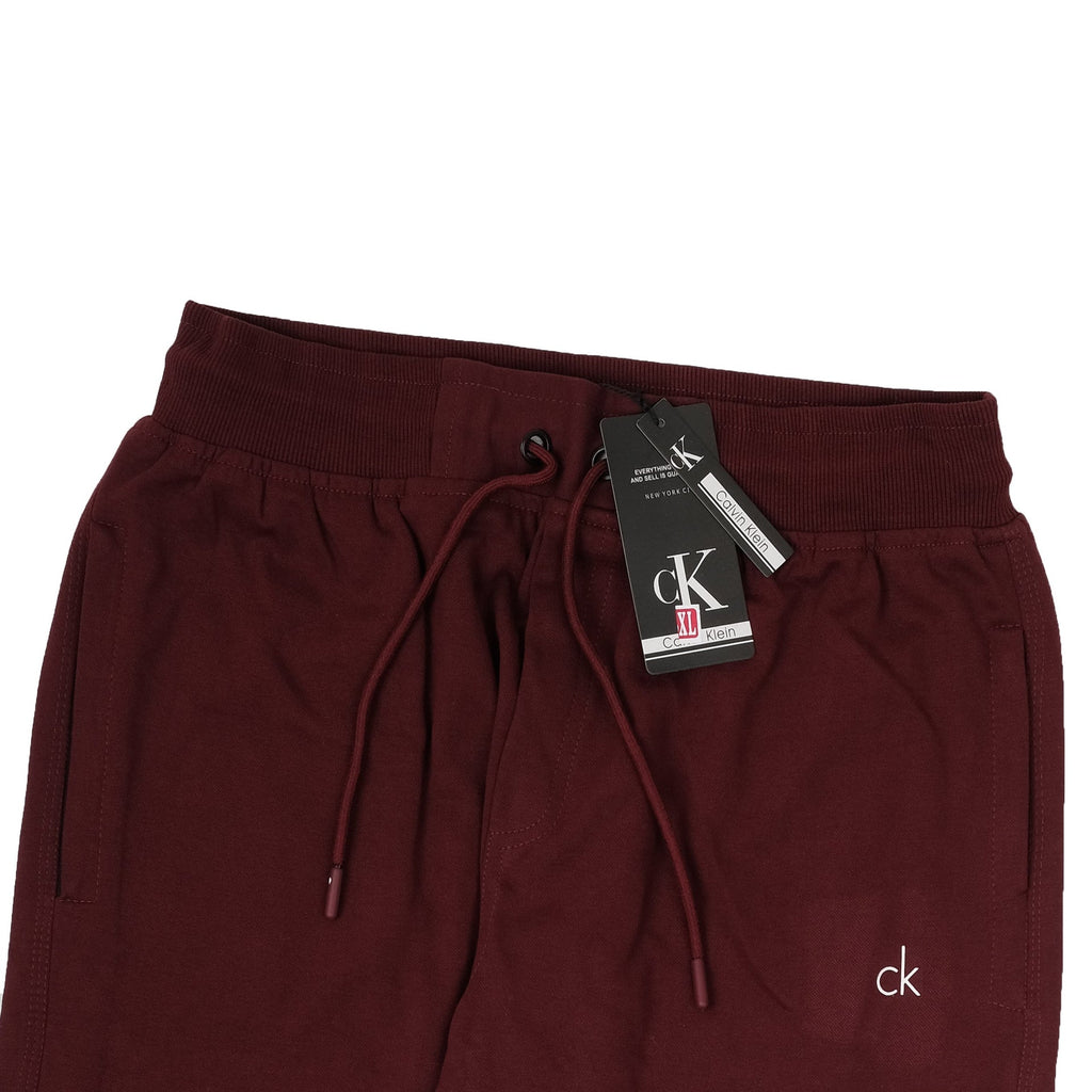 CALVIN KLEIN Crimson Luxe Slim Fit Drawstring Jogger Pants
