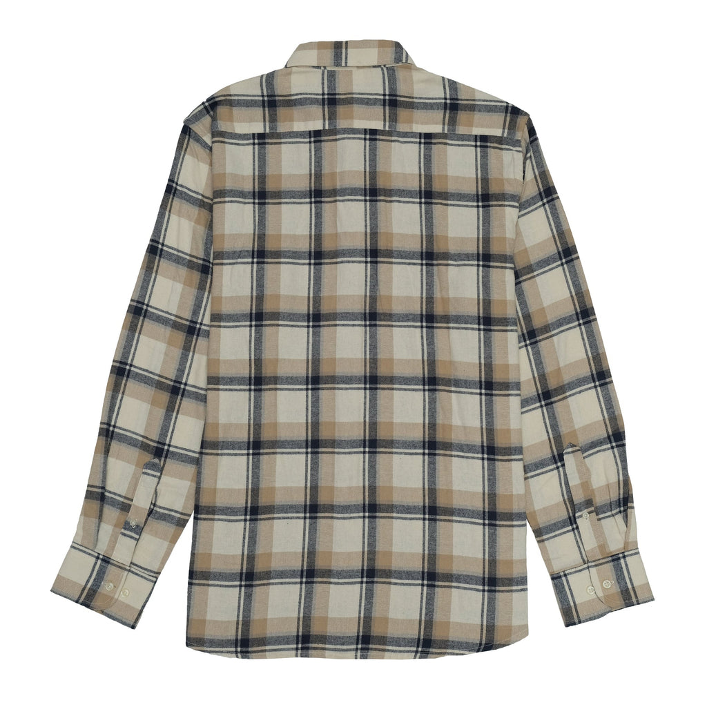HACKETT LONDON Sandstone Check Slim Fit Flannel Shirt