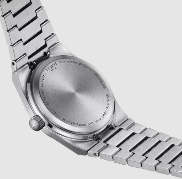 TISSOT Ethereal Silver Classic Stainless Steel Timepiece